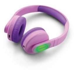 PHILIPS TAK4206PK / 00 - Trådlösa on-ear hörlurar för barn - Upplysta koppar - Föräldrakontroll
