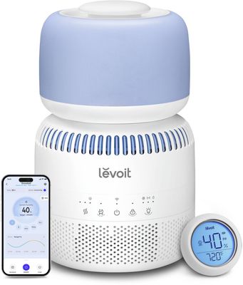 Luftrenare - Levoit - Baby - Kapacitet 3,8 L - Autonomi upp till 30 h - Ideal yta 20 m²