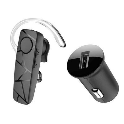 Bluetooth-hörsnäcka - TELLUR - Vox 60 - Svart - Bil-laddare - Trådlös handsfree