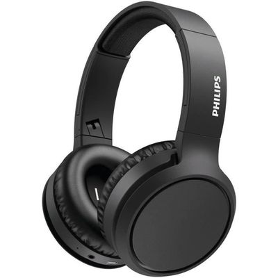 PHILIPS TAH5205BK - Trådlösa hörlurar - 40 mm högtalare - Bluetooth - Kompakt hopfällbar - 29h batteritid - Svart