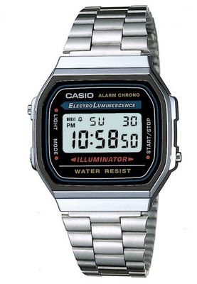 Casio Vintage Iconic Mixed Silver och Black Watch
