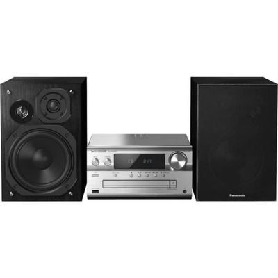 Panasonic SC-PMX94 stereosystem - CD, Bluetooth, DAB+, FM - Högupplöst ljud 2 x 60 W - Grå