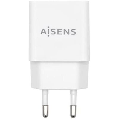 AISENS - A110-0526 - Högeffektiv 10 W USB-laddare, 5 V/2 A, Vit