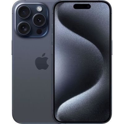 APPLE iPhone 15 Pro 128GB Blue Titanium (2023) - Begagnad - Bra skick