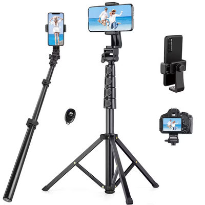 Mobilholder med Selfiestang & Bluetooth-fjernkontroll – perfekt for foto & video