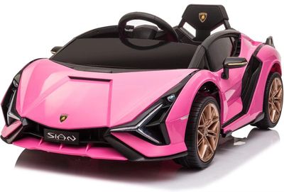 Lamborghini Sian 12V -elbil, lyserød