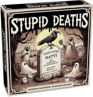 Tactic Stupid Deaths -brädspel