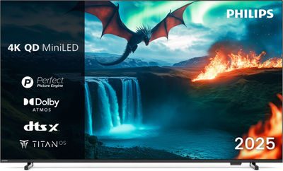 Philips 65" MLED810 – 4K QD Mini-LED TV