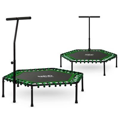 Fitnesstrampolin - Grøn - 127 cm