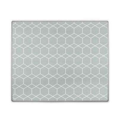 Baby legetæppe - 180x150x1,5 cm - dobbeltsidet - kan rulles sammen