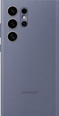 Samsung Galaxy S24 Ultra Smart View Book Case Paars