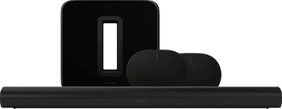 Sonos Arc Zwart + 2x Era 300 Zwart + Sub G3 Zwart
