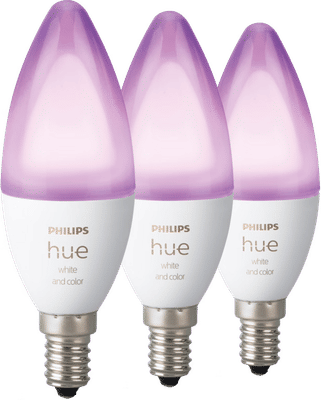 Philips Hue White and Color E14 3-pack