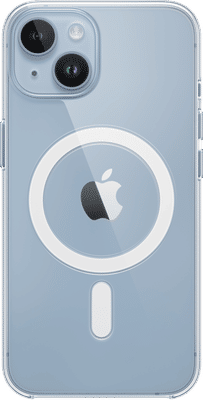 Apple iPhone 14 Back Cover met MagSafe Transparant