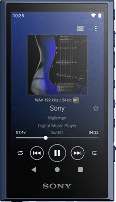 Sony NW-A306 Blauw