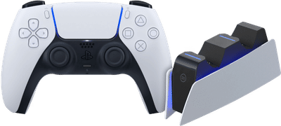 Sony PlayStation 5 DualSense draadloze controller + BlueBuilt oplaadstation