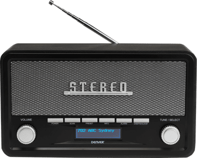 Denver DAB-18 Zwart