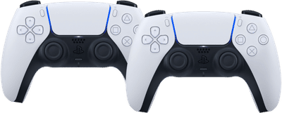 Sony PlayStation 5 DualSense draadloze controller White Duo Pack