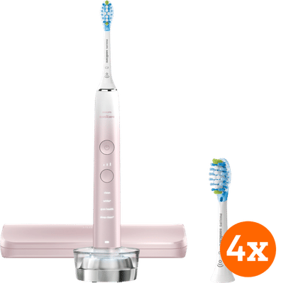 Philips Sonicare DiamondClean 9000 HX9911/84 Gradient Pink + opzetborstels (4 stuks)