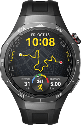 Huawei Watch GT5 Pro 46mm Grijs/Zwart