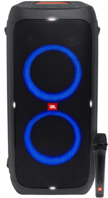 JBL Partybox 310 + Bedrade Microfoon