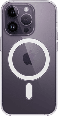 Apple iPhone 14 Pro Back Cover met MagSafe Transparant