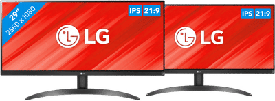 2x LG 29WP500 UltraWide