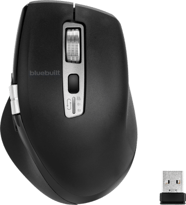 BlueBuilt Maximus Draadloze Ergonomische Bluetooth Muis