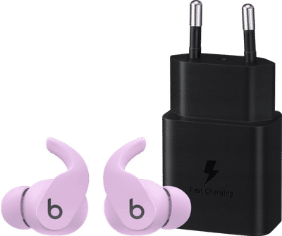 Beats Fit Pro Paars + Samsung Oplader 15W