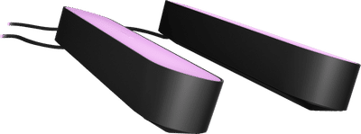 Philips Hue Play Lichtbalk White and Color Zwart Duo Pack