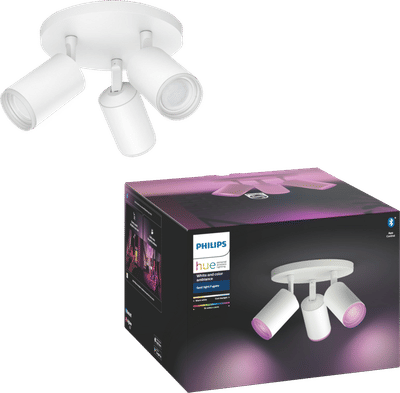 Philips Hue Fugato 3-Spot White & Colour wit
