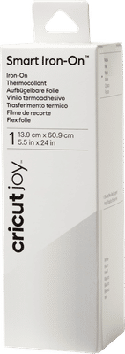 Cricut Joy Smart Iron-On Zwart 14 cm x 60 cm