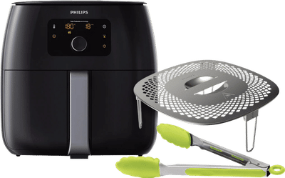Philips Avance Airfryer XXL HD9650/90 Zwart + Snackkit