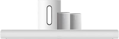 Sonos Arc Wit + 2x Era 100 Wit + Sub Mini Wit