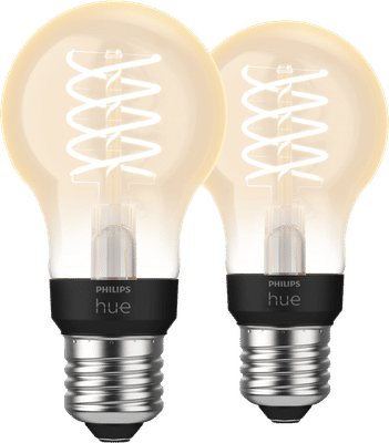 Philips Hue Filamentlamp White Standaard E27 - 2023 - 2-pack
