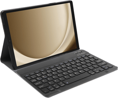 Just in Case Samsung Galaxy Tab A9 Toetsenbord Hoes QWERTY Zwart