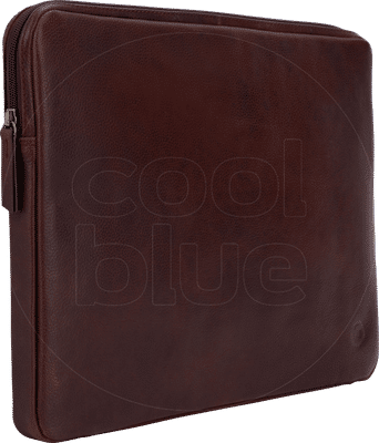 BlueBuilt 15 - 16 inch Laptophoes breedte 36 cm - 37 cm Leer Bruin