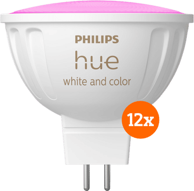 Philips Hue spot White and Color MR16 12-pack