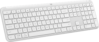 Logitech Signature Slim K950 Draadloos Toetsenbord Qwerty Wit