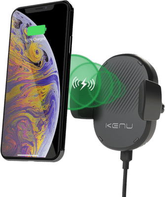 Kenu Telefoonhouder Auto Luchtrooster met Draadloos Opladen