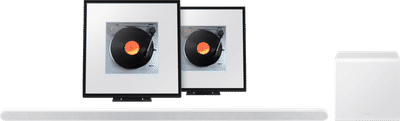 Samsung HW-S801D + Samsung Music Frame HW-LS60D (2-pack)