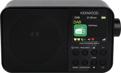 KENWOOD CR-M30DAB Zwart