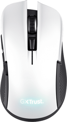 Trust GXT 923W Ybar Draadloze Gaming Muis Wit