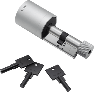 Netatmo Slim Deurslot - met 3 sleutels - EC