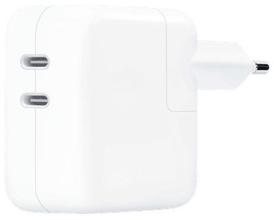 Apple 35W Power Adapter Met 2 Usb C Poorten