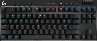 Logitech G PRO X TKL Lightspeed Gaming Toetsenbord Qwerty Zwart