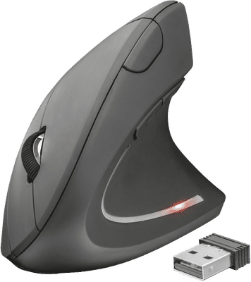 Trust Verto Draadloze Ergonomische Muis