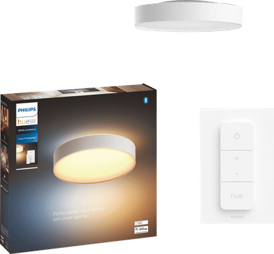 Philips Hue Enrave M plafondlamp White Ambiance Wit + dimmer