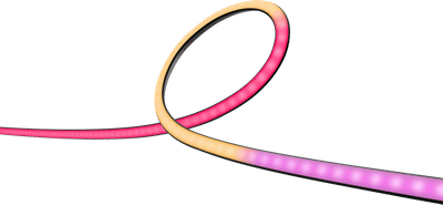 Philips Hue Gradient Lightstrip White and Color - voor 24-27 inch PC's 3-pack