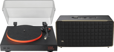JBL Spinner Zwart + JBL Authentics 500